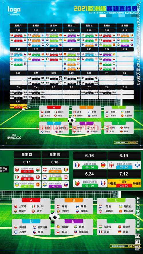 鸥洲杯赛程表2021（欧州杯赛程2021赛程表）
